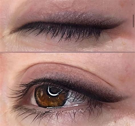 smokey permanent eyeliner.